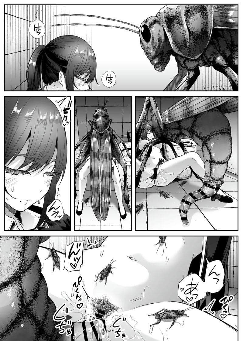 ห้องน้ำแมลงสุดสยอง